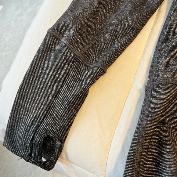 Lululemon athletics polo neck active wear zip up heathered grey - Picture 3 of 9